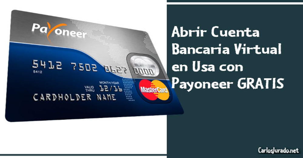 img of Abrir Cuenta Bancaria Virtual en Usa (Estados Unidos) con Payoneer GRATIS